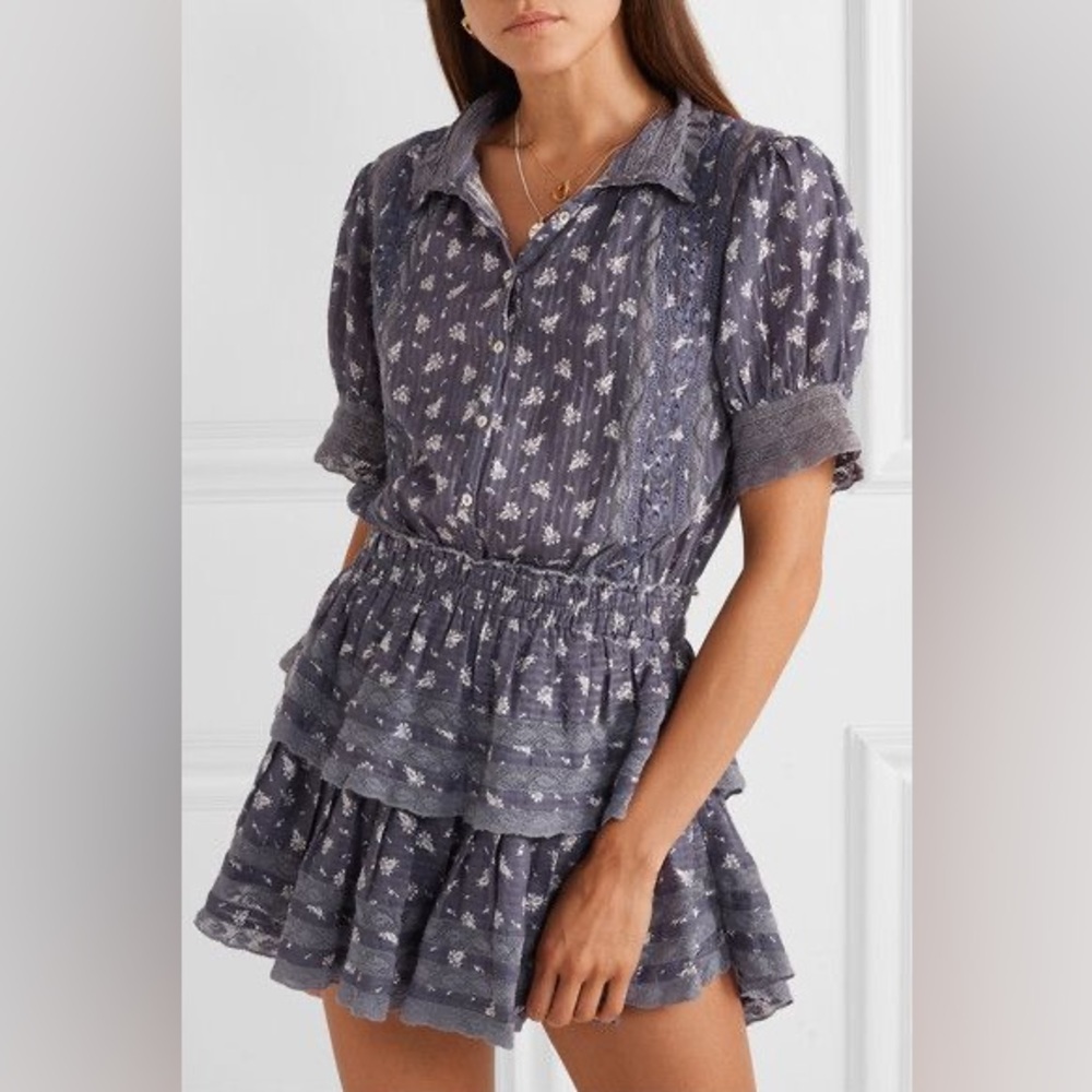 LoveShackFancy Alfie Mini Dress